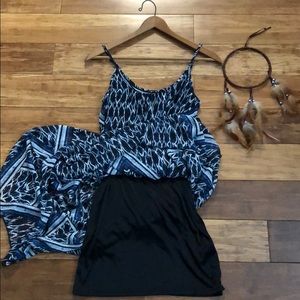 Beautiful boho style maxi dress